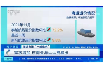 緊急！出口至東南亞運費暴漲！